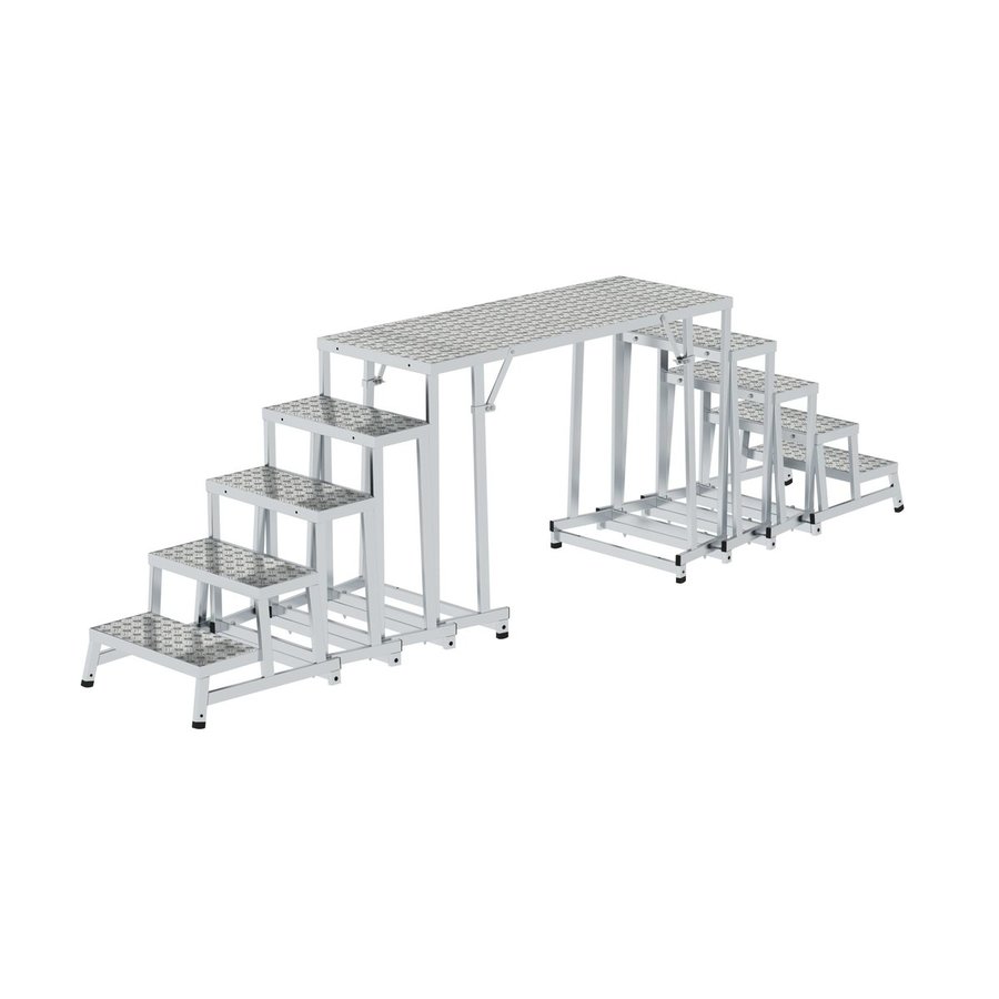 Günzburger Steigtechnik Arbeistpodest modular Erweiterungsmodul 3 4. Stufe