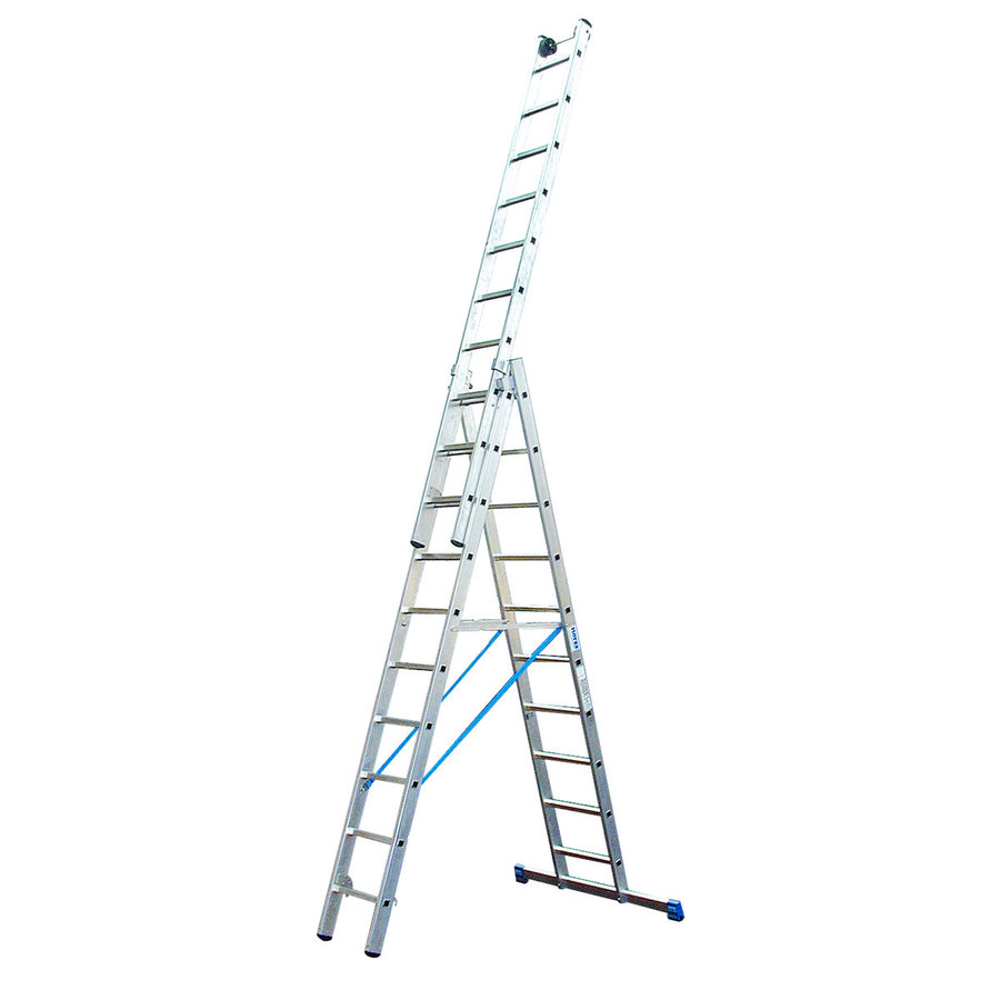Krause STABILO - Sprossen-VielzweckLeiter treppengängig 3x10 Sprossen