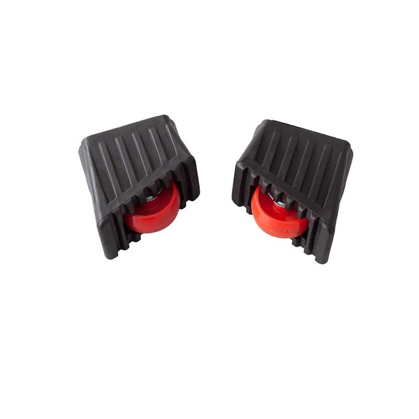 Krause MONTO Fußkappe und Rollenset für Rolly 2x3
