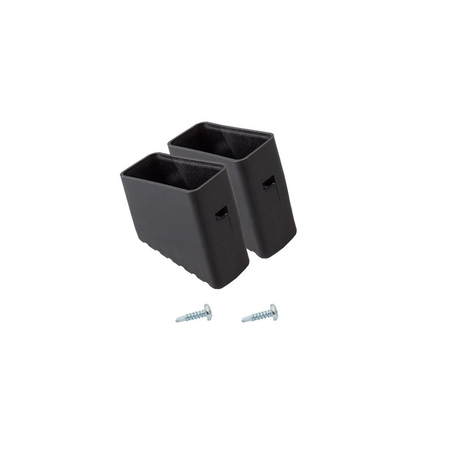 Krause MONTO Fußkappe (Paar), schwarz, Holmgröße 40x20 mm