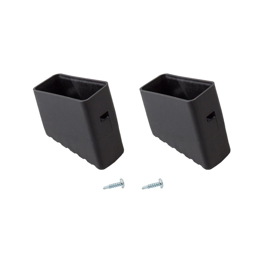Krause MONTO Fußkappe (Paar), schwarz, Holmgröße 40x20 mm