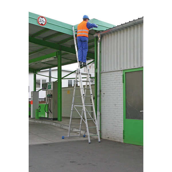 Krause STABILO - Sprossen-VielzweckLeiter treppengängig 3x9 Sprossen