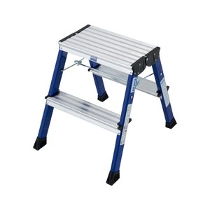 Krause MONTO Doppel-KlappTritt Rolly, Blau