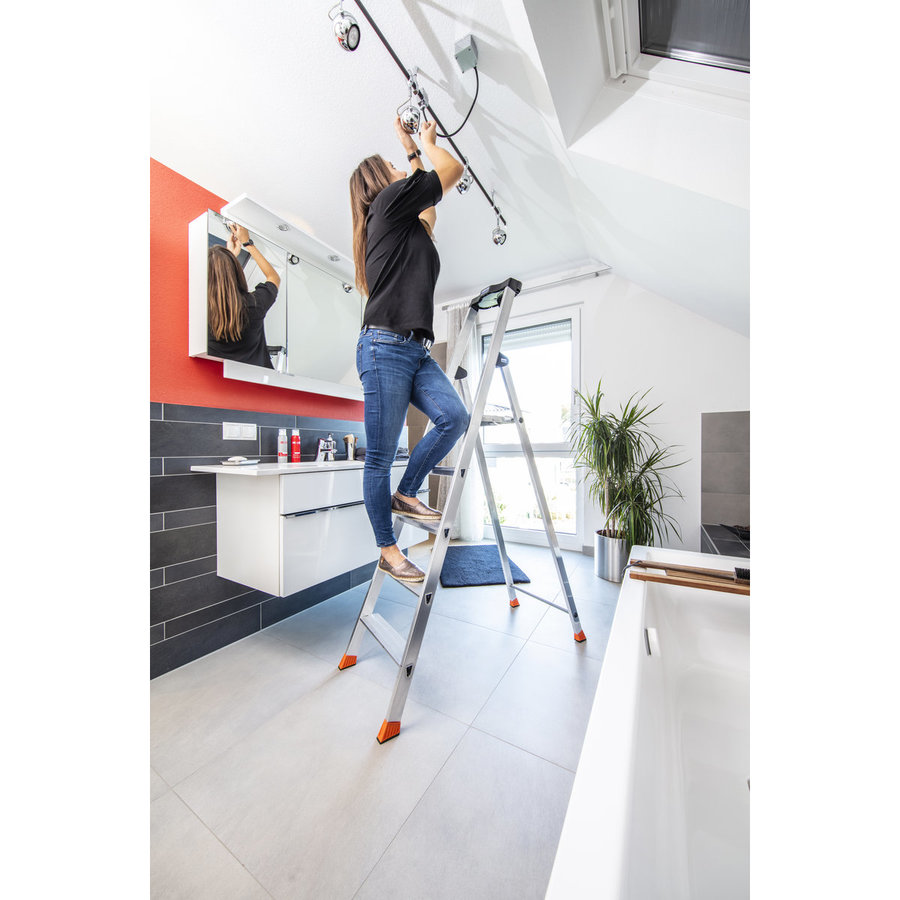 Krause MONTO Stufen-Stehleiter Solido 5 Stufen