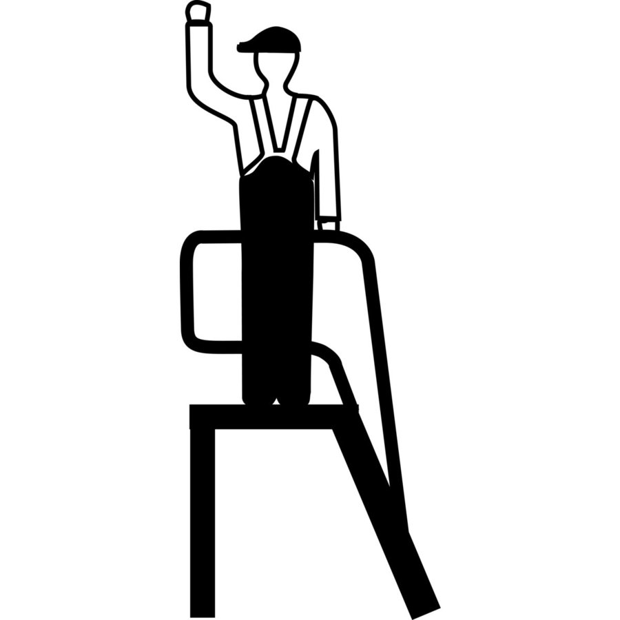 Krause STABILO Mobiler MontageTritt 3 Stufen