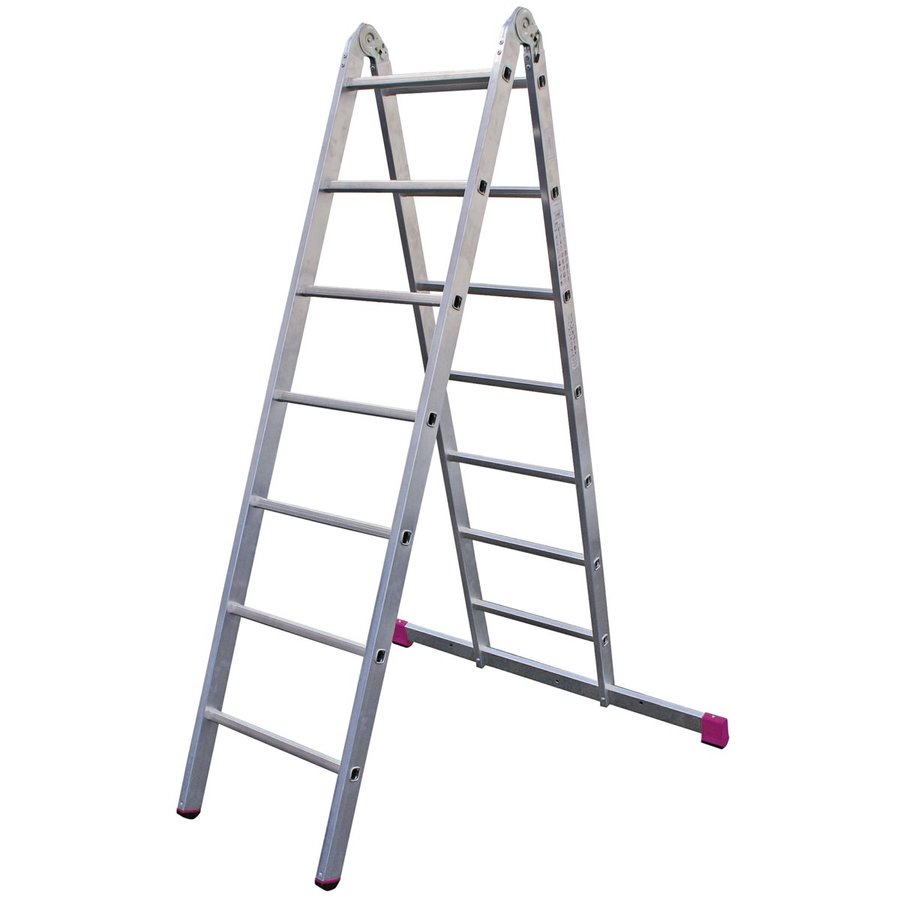 Krause CORDA Gelenk-Gerüst Gerüst-Leitern-System, Max. Arbeitshöhe ca. 4,85 m