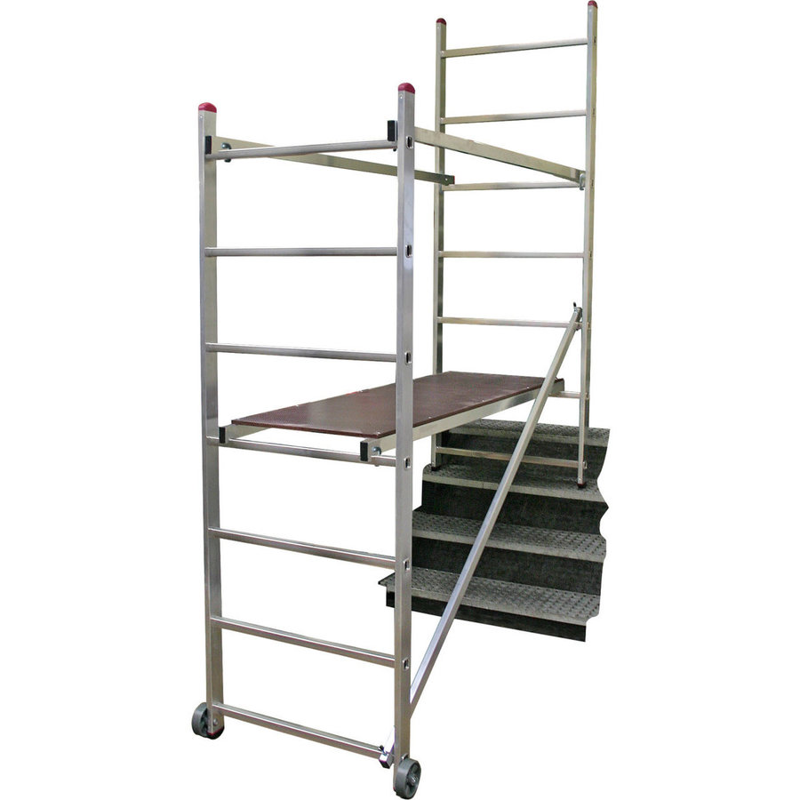 Krause CORDA Kleingerüst mit Fahrrollen Arbeitshöhe bis ca. 3m