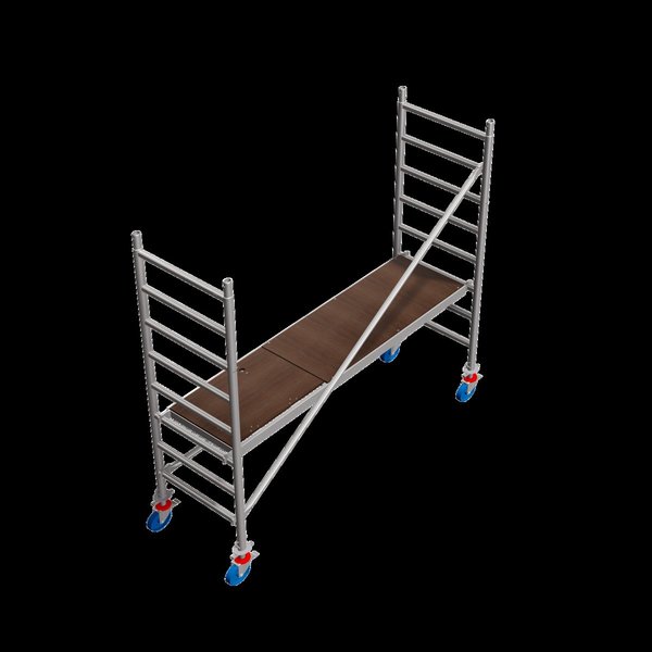 Krause STABILO FahrGerüst Serie 10, Feldlänge 2,50 m, Arbeitshöhe ca. 3,00 m