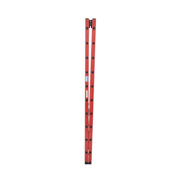 Krause Vollkunststoff-Sprossen-DoppelLeiter 2x10 Sprossen