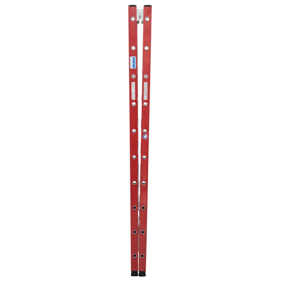 Krause Kunststoff-Stufen-DoppelLeiter 2x10 Stufen