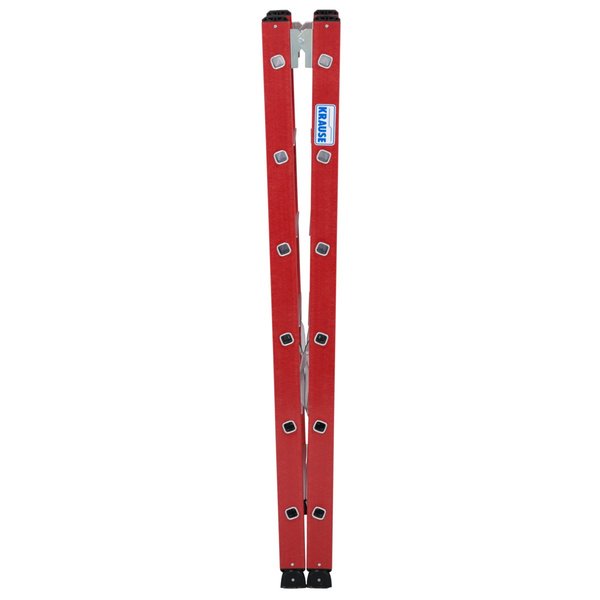 Krause Kunststoff-Stufen-DoppelLeiter 2x6 Stufen