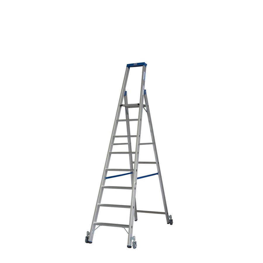 Krause STABILO Stufen-StehLeiter fahrbar 8 Stufen