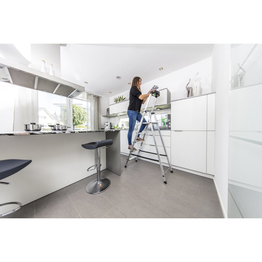 Krause MONTO Stufen-StehLeiter Safety 5 Stufen