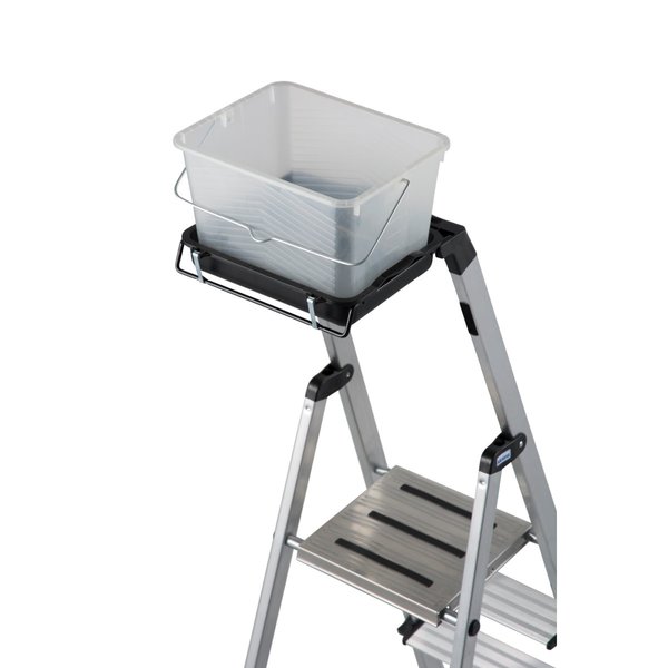 Krause MONTO Stufen-StehLeiter Secury mit MultiGrip 5 Stufen