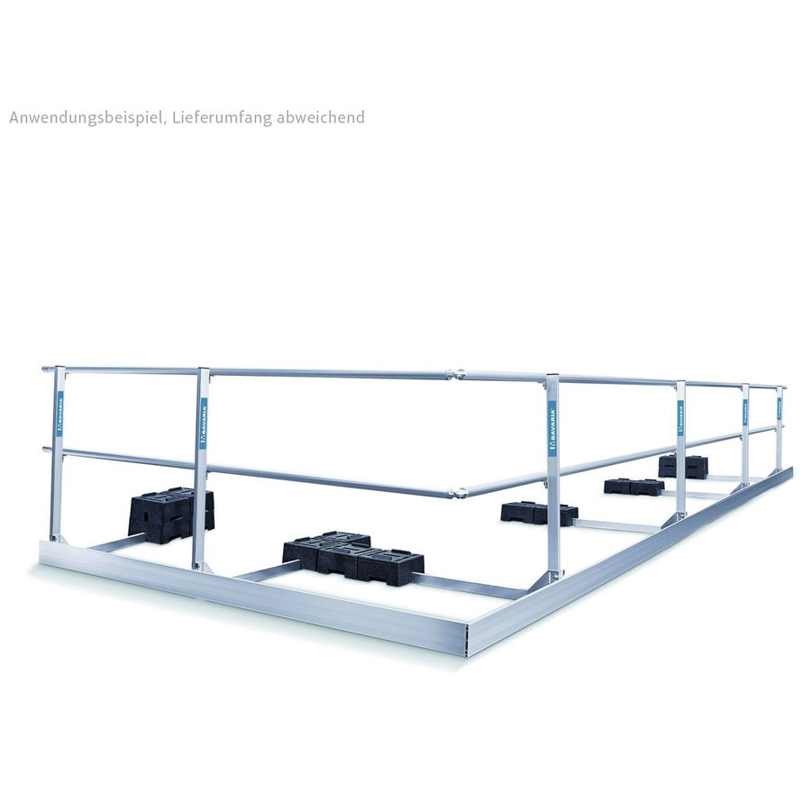 MAUDERER BAVARIA Flachdach - Absturzsicherung NEO 30 60m Set/Geländerlänge 3m