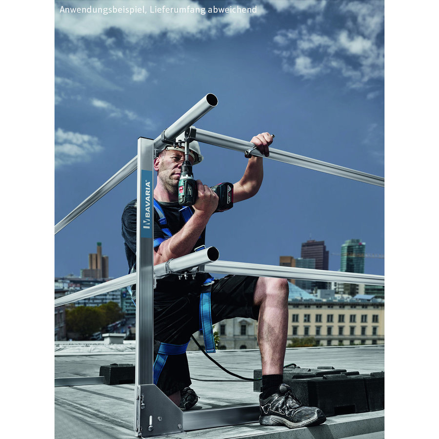 MAUDERER BAVARIA Flachdach - Absturzsicherung NEO 30 90m Set/Geländerlänge 3m