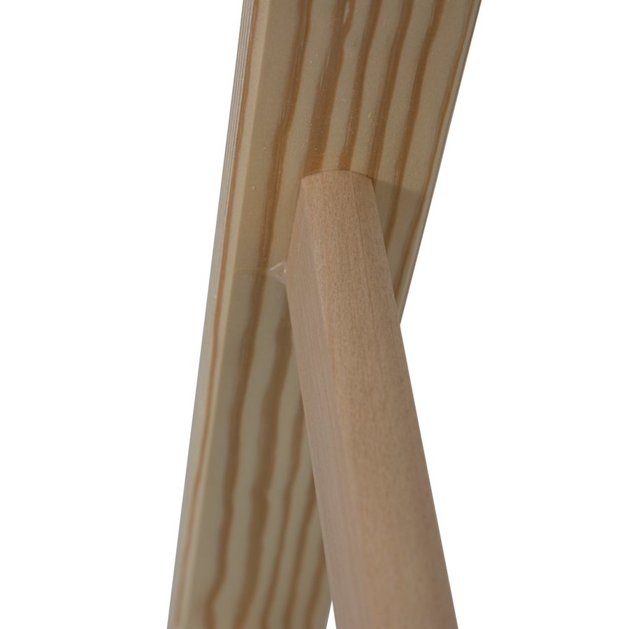 Krause STABILO Sprossen-DoppelLeiter (Holz) 2x9 Sprossen