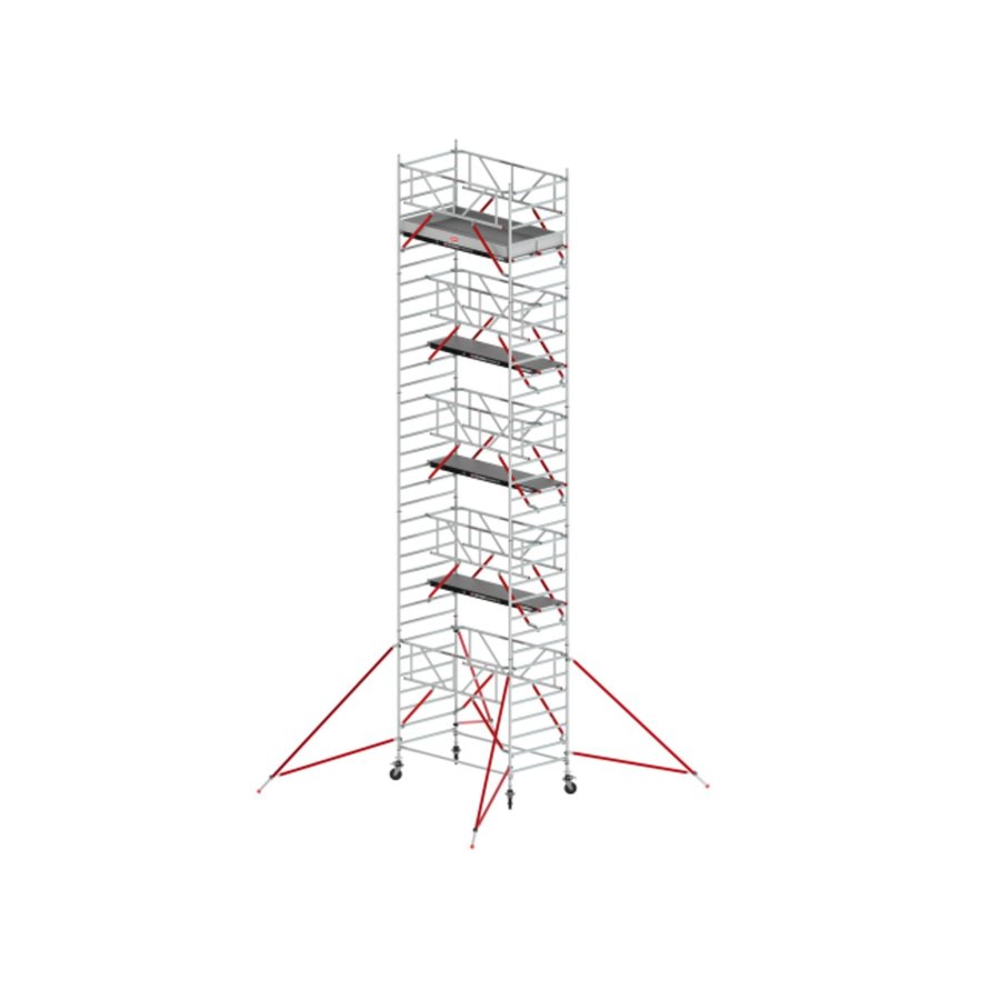Altrex RS TOWER 52-S(Safe-Quick®) fahrgerüst breit, 1.35x1.85 m Holz-Plattformen, Arbeitshöhe bis 11,2m