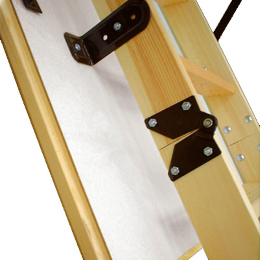 Altrex Woodytrex-Superieur 3-teilige Bodentreppe (einklappbar) 120x60 cm