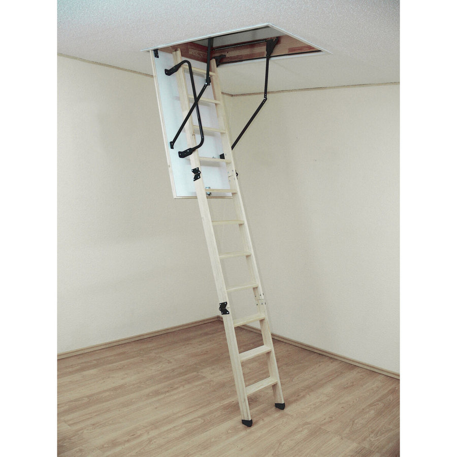Altrex Woodytrex-Superieur 3-teilige Bodentreppe (einklappbar) 120x60 cm