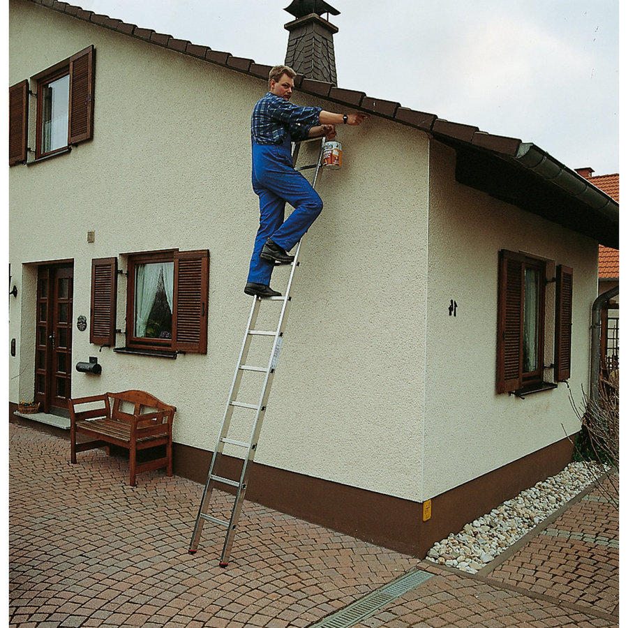 Krause MONTO Sprossen-AnlegeLeiter Sibilo einteilig 12 Sprossen
