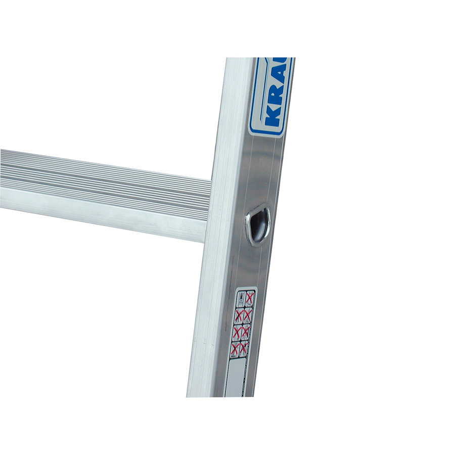 Krause STABILO Stufen-AnlegeLeiter einteilig 15 Stufen