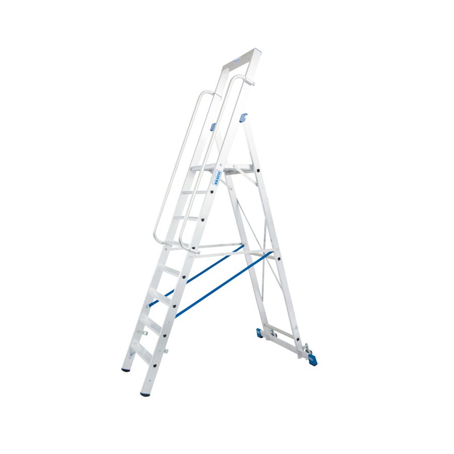 Krause STABILO Stufen-StehLeiter mit großer Standplattform 8 Stufen