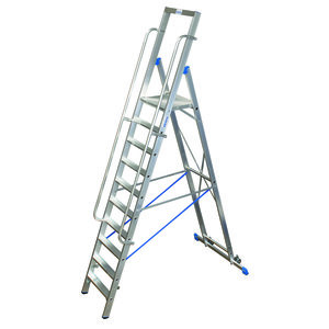 Krause STABILO Stufen-StehLeiter mit großer Standplattform