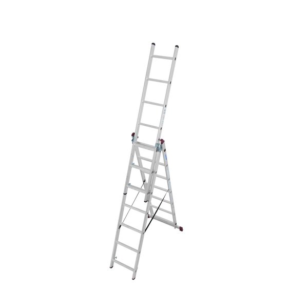 Krause CORDA Alu VielzweckLeiter Treppengängig 3x7 Sprossen