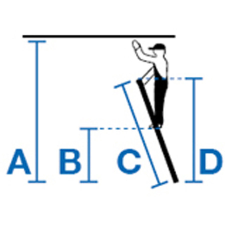 Krause CORDA Alu VielzweckLeiter Treppengängig 3x10 Sprossen