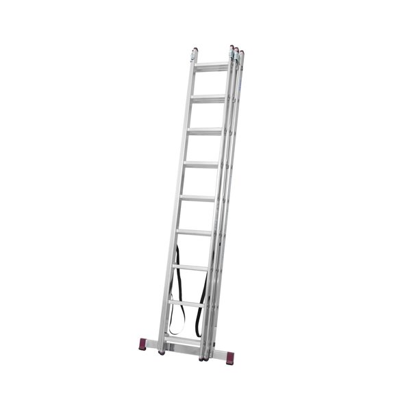 Krause CORDA Alu VielzweckLeiter Treppengängig 3x9 Sprossen