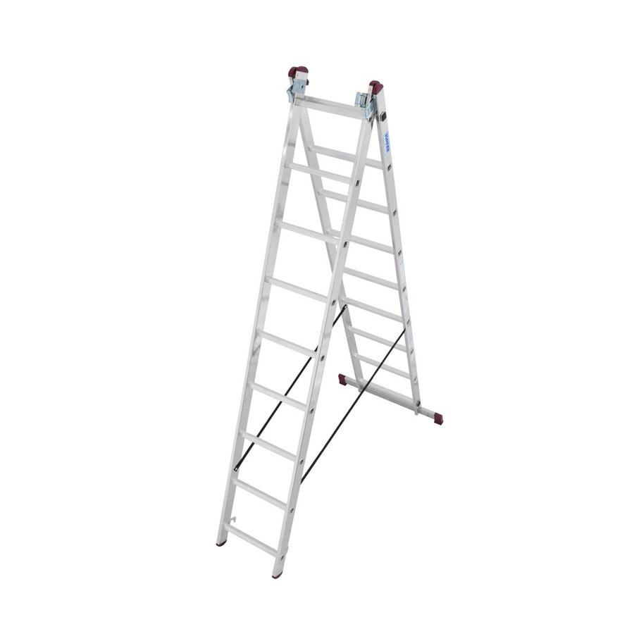 Krause CORDA Alu VielzweckLeiter Treppengängig 3x9 Sprossen