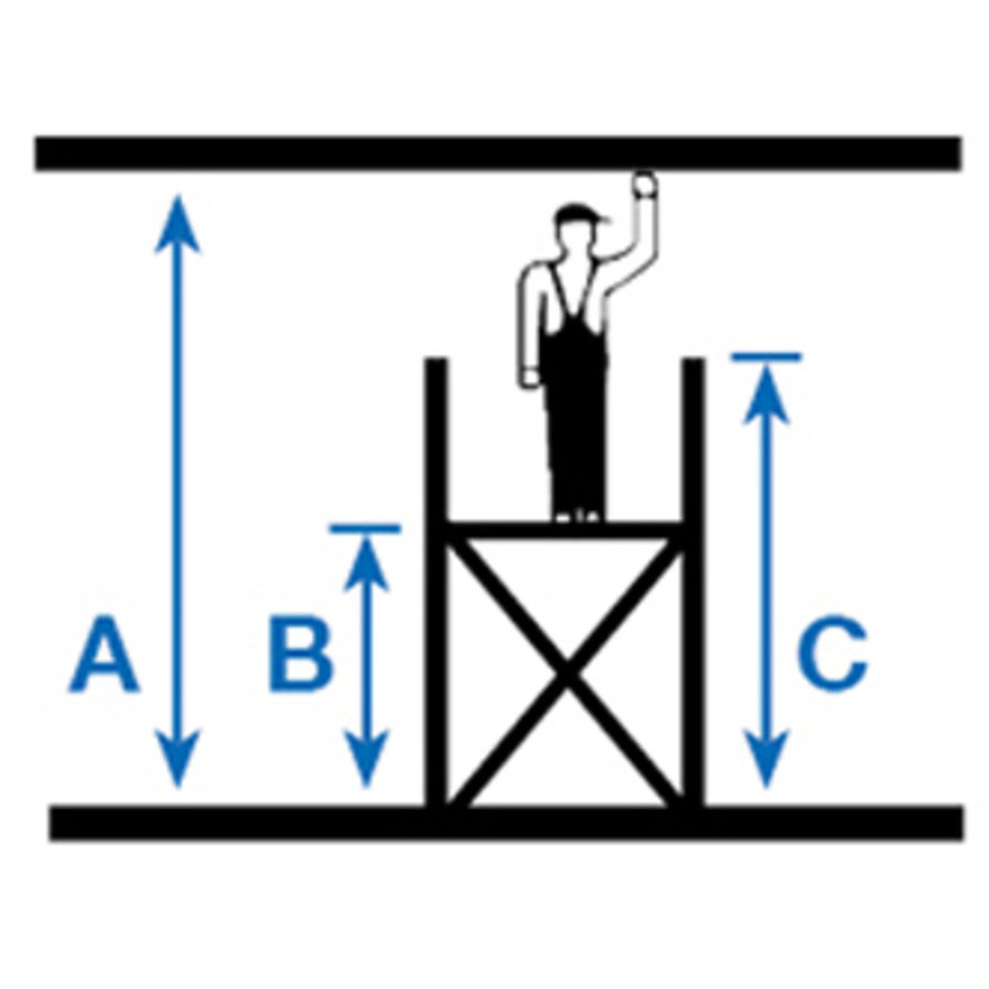 Krause ProTec XXL Alu-FahrGerüst Breitaufbau, Arbeitshöhe ca. 4,30 m