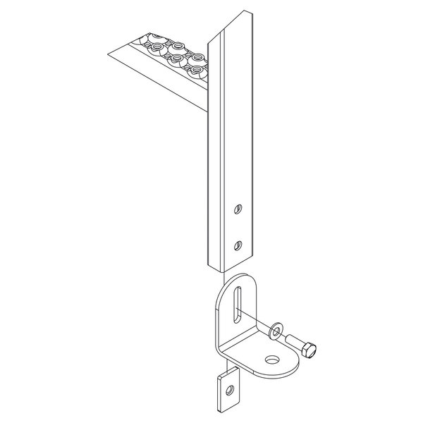 Hailo Professional Leiterfußhalter universal  Edelstahl 1.4301