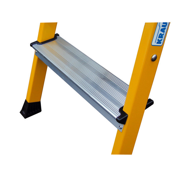 Krause MONTO Doppel-KlappTritt Rolly, Gelb 2x2 Stufen