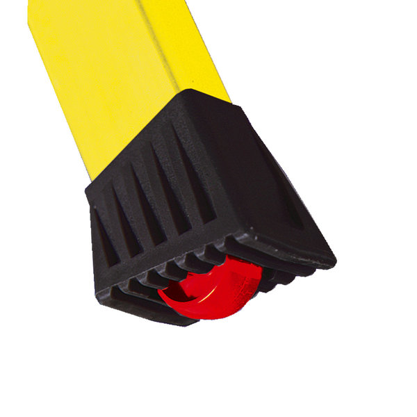 Krause MONTO Doppel-KlappTritt Rolly, Gelb 2x2 Stufen