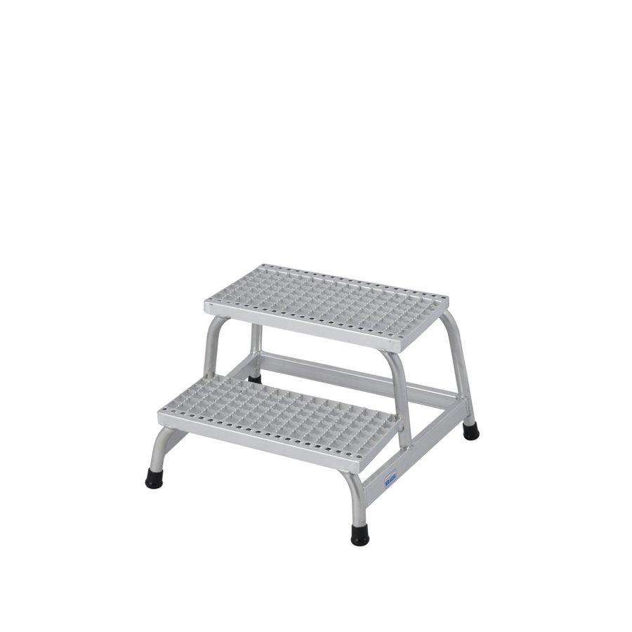 Krause STABILO MontageTritt mit Gitterroststufen 2 Stufen