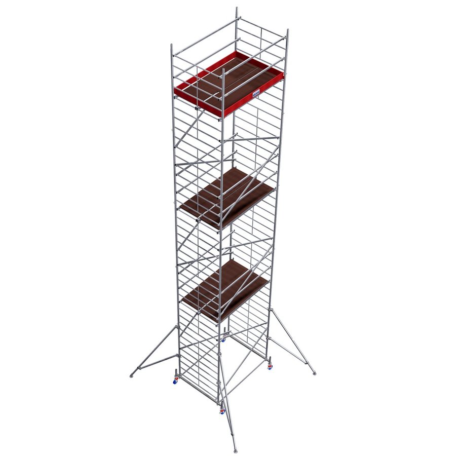 Krause ProTec XXL Alu-FahrGerüst Breitaufbau, Arbeitshöhe ca. 11,30 m