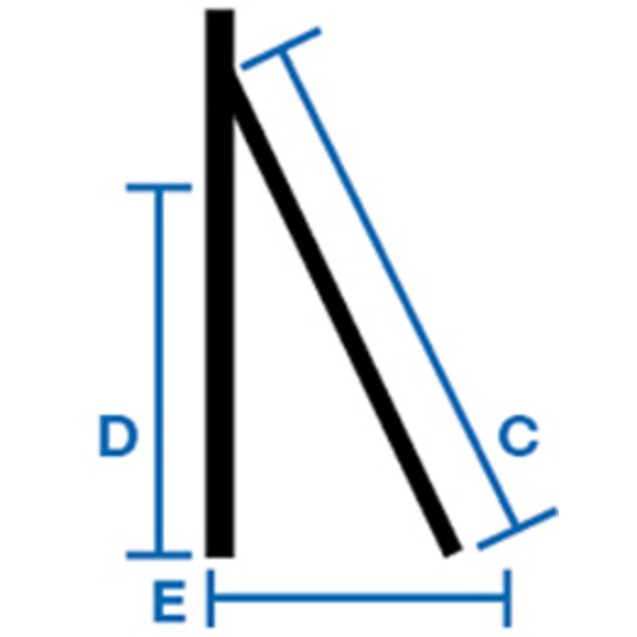 Krause STABILO Stufen-RegalLeiter, einhängbar 4 Haken 15 Stufen