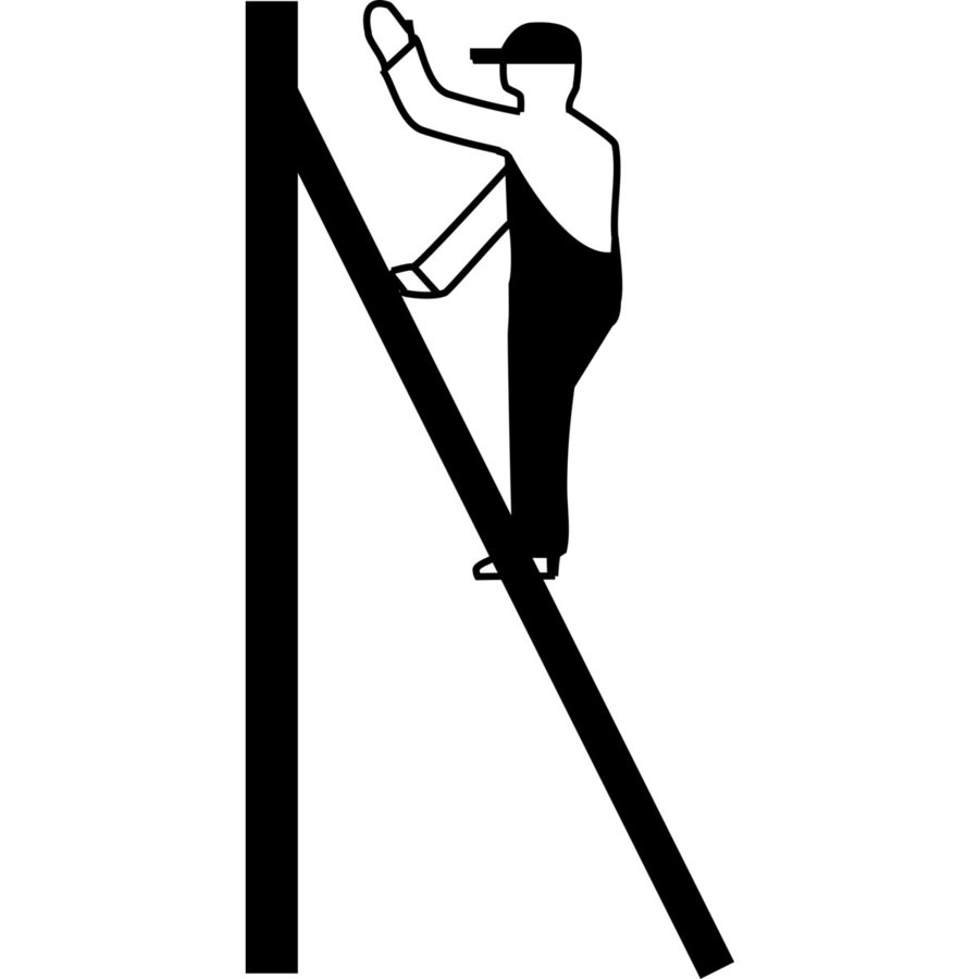 Krause STABILO Stufen-RegalLeiter, einhängbar 4 Haken 15 Stufen