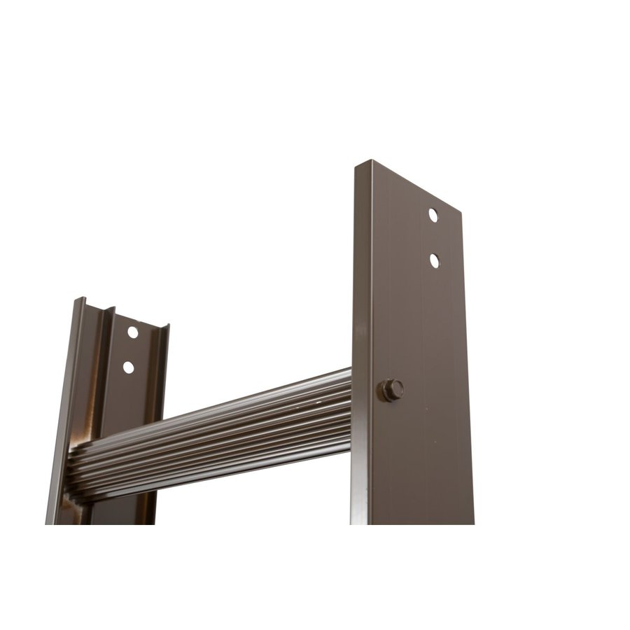 Krause KaminkehrerLeiter Alu Braun 10 Sprossen