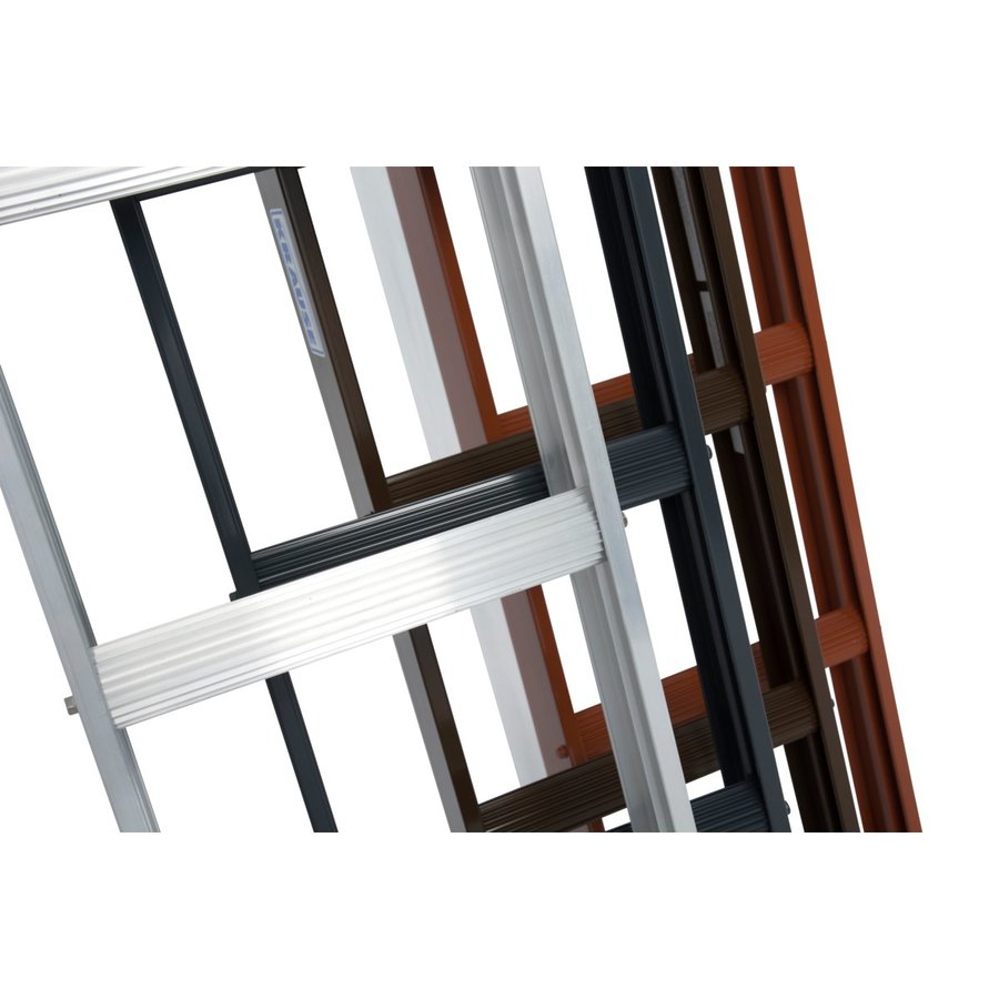 Krause KaminkehrerLeiter Alu Braun 10 Sprossen