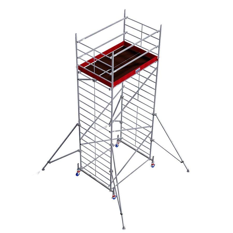 Krause ProTec XXL Alu-FahrGerüst Breitaufbau, Arbeitshöhe ca. 6,30 m