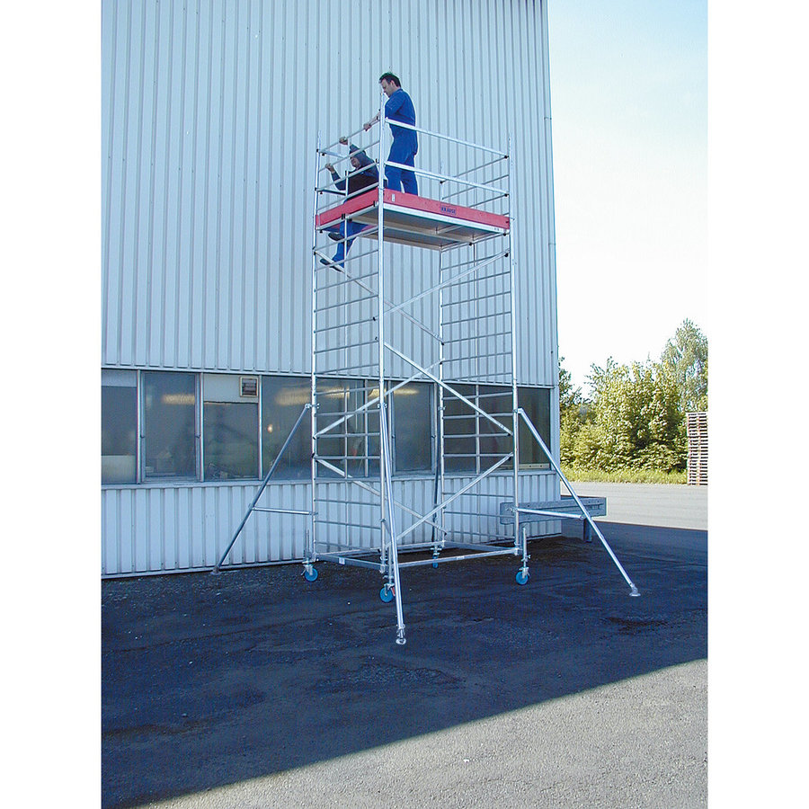 Krause ProTec XXL Alu-FahrGerüst Breitaufbau, Arbeitshöhe ca. 6,30 m