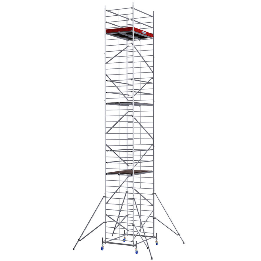 Krause ProTec XXL Alu-FahrGerüst Breitaufbau, Arbeitshöhe ca. 12,30 m