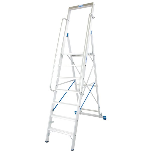 Krause STABILO Stufen-StehLeiter mit großer Standplattform 7 Stufen