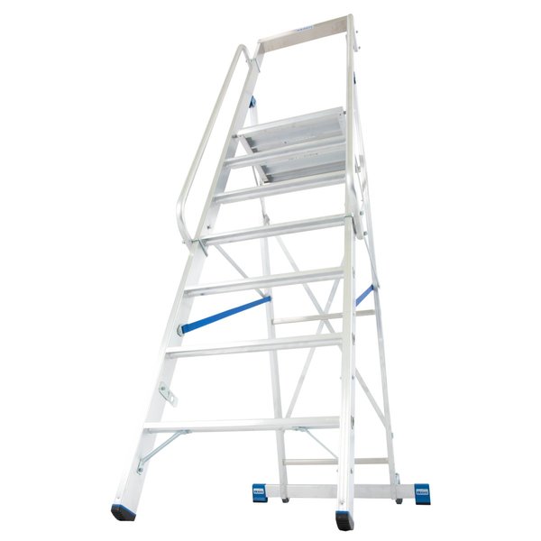 Krause STABILO Stufen-StehLeiter mit großer Standplattform 7 Stufen