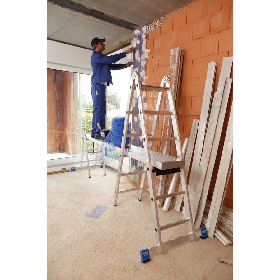 Krause STABILO TeleBoard - Alu-Teleskop-Bohle Plattformlänge 2,05 - 3,5 m