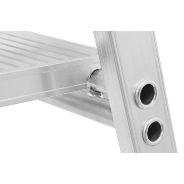 Hymer Stufenstehleiter mit Plattform, einseitig begehbar 10