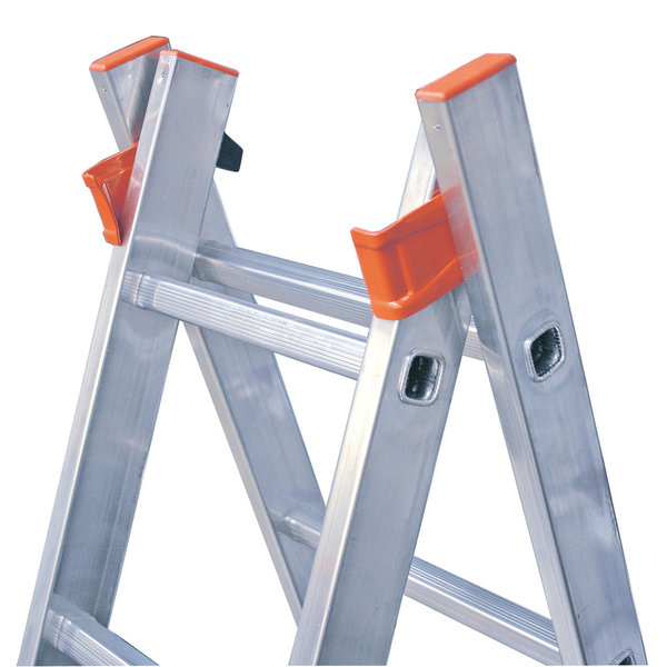 Krause MONTO Sprossen-MehrzweckLeiter Dubilo 2x9 Sprossen